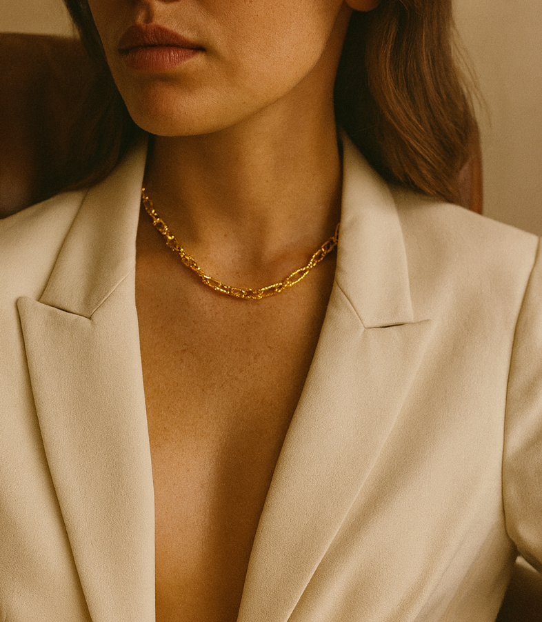 Sienna Textured Chain-0